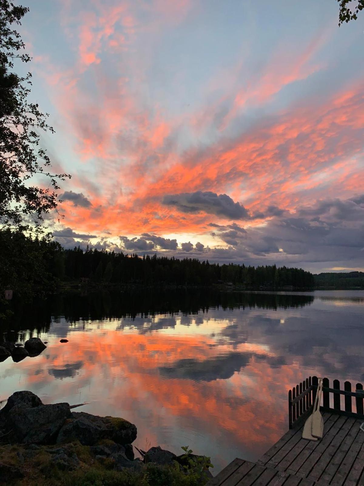Lakeview Houses Sweden Falun Bagian luar foto